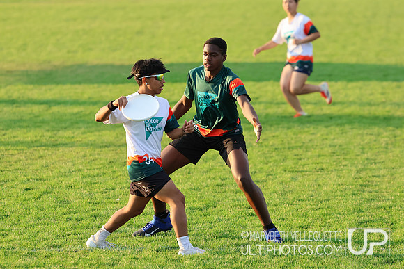 Color of Ultimate BIPOC hat game at the USA Ultimate Internation