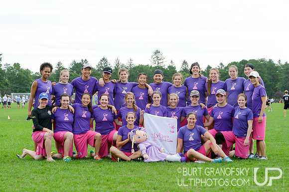 Saturday - Womens Round 1 - 2016 USAU Northeast Regionals