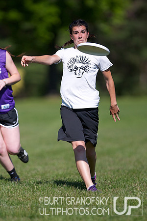 Girls Division, Saturday -- 2012 USAU HS Northeasterns