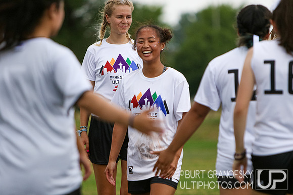 USA Ultimate YCC 2022 -- U20 Girls Sat Action
