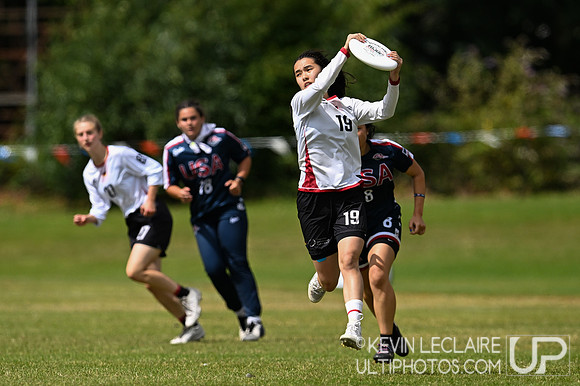 USA vs Germany U20 Women's - WJUC Monday Round 3