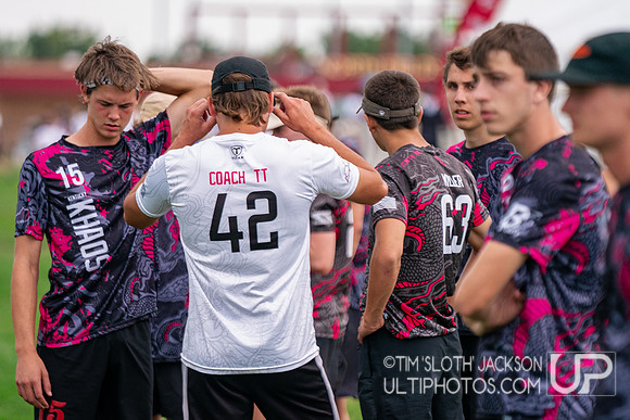 Bracket  play at 2024 USAU Youth Club Championship