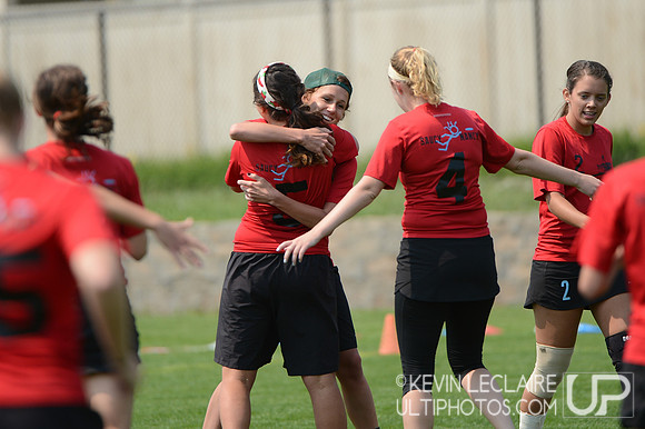 2012 USAU D-I College Championships Saturday Action