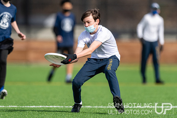 Youth ultimate frisbee at Seven Hills Invite