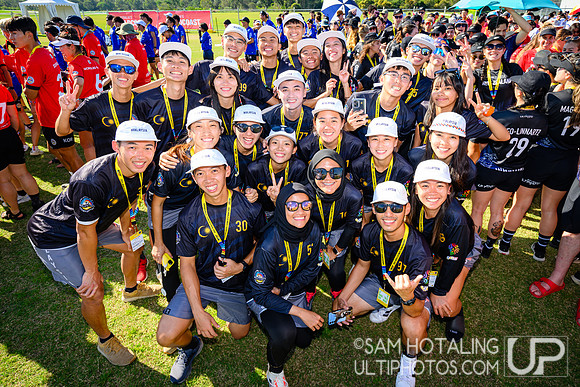 Opening ceremony during World Ultimate Championships at Runaway Bay Precinct
