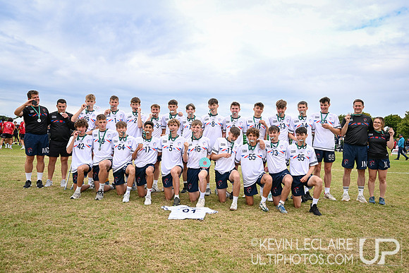 Great Britain U20 Open Spirit of the Game Winners Team Photo - W