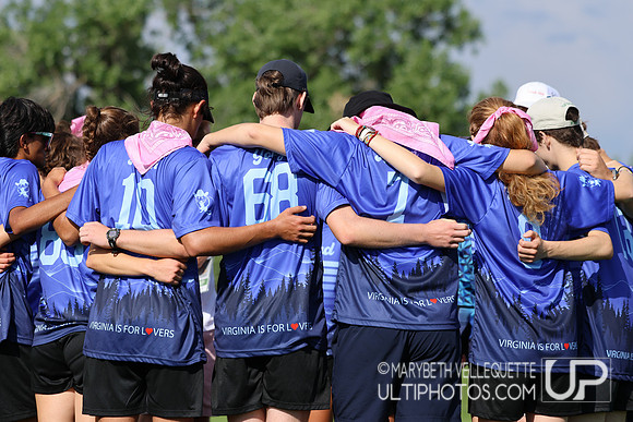Saturday action at the USA Ultimate Youth Club Championships in