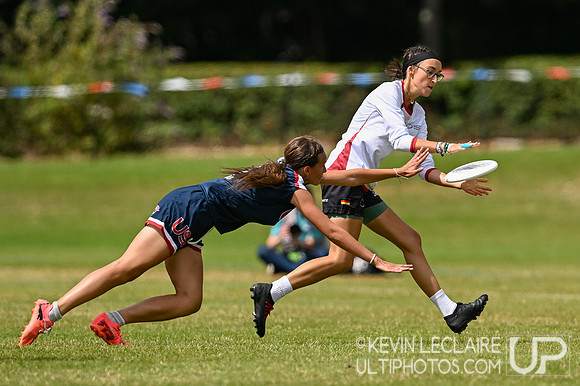 USA vs Germany U20 Women's - WJUC Monday Round 3