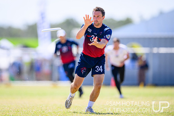 Men’s pool play during World Ultimate Championships at Runaway Bay Sports Precinct