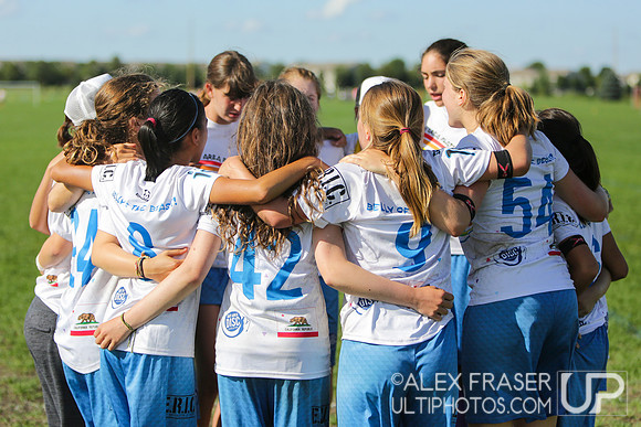 U16 Girls - Saturday - 2016 USAU Youth Club Championships