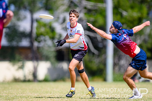 Men’s pool play during World Ultimate Championships at Runaway Bay Sports Precinct