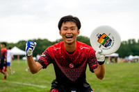 GOAT vs Nomadic Tribe in pool play at World Ultimate Club Championships
