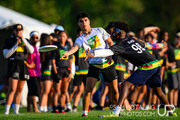Color of Ultimate showcase game during International Club Championships at Aurora Sports Park