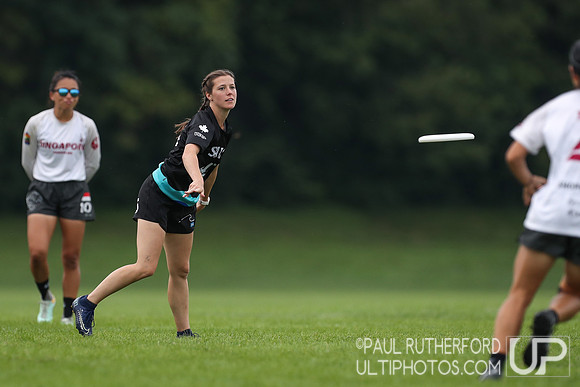 Salty and Pangolins at the 2022 World Ultimate Club Championships