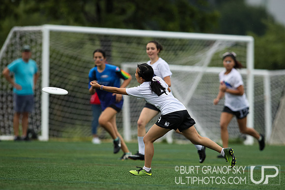 USA Ultimate YCC 2022 -- U17 Girls Sat Action