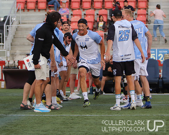 Minnesota Wind Chill vs. Carolina Flyers UFA Championship Weekend semifinal game at Zions Bank Stadium. Saturday, August 24, 2024