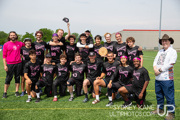 Claremont Men's Spirit Winners 2024 USA Ultimate Division III Co