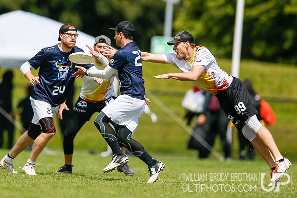 Day 8 of World Masters Ultimate Club Championships.
