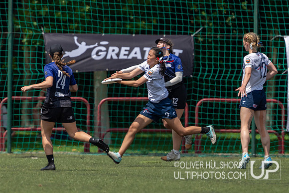 Great Britain Women's vs New Zealand -- WU24 Monday