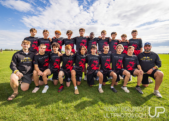 Caribou - Team Photo . Edmonton, AB: Canadian Ultimate Juniors C