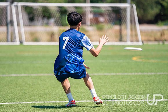 Pool play at 2024 USAU Youth Club Championship