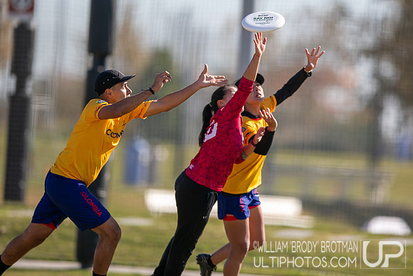 Day 1 of the 2024 WFDF World Masters Ultimate Championships