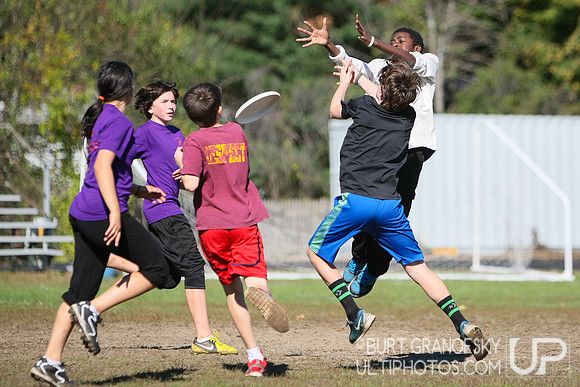 Action from the Sharon HS Spirit of the Game tournament