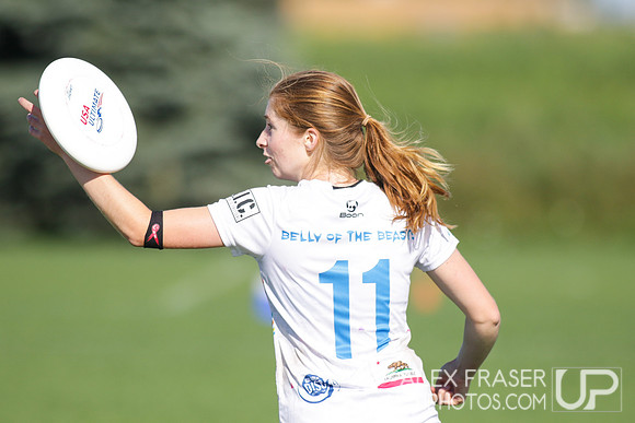 U16 Girls - Saturday - 2016 USAU Youth Club Championships
