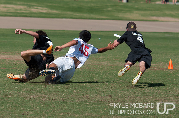 Saturday preview action from SW D-I Regionals 2012