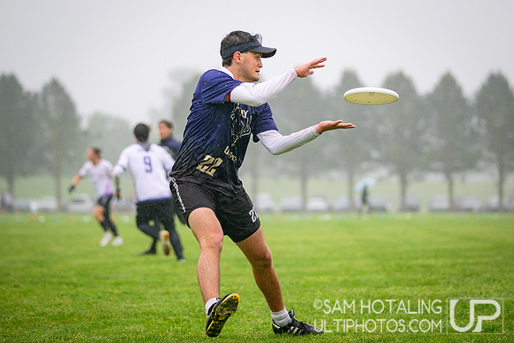Round I pool play at USAU D-III College Championships