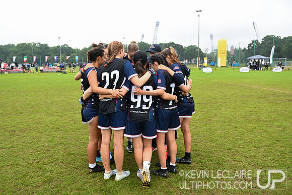 USA U20 Women vs France U20 Women Championship Game - WJUC 2022