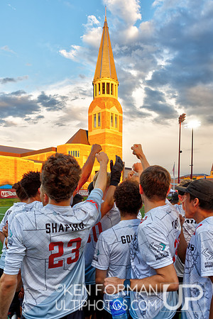Action from Colorado  Summit vs. Los Angeles Aviators.