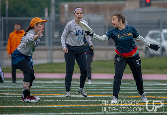 Milwaukee Monarchs v Portland Rising ©