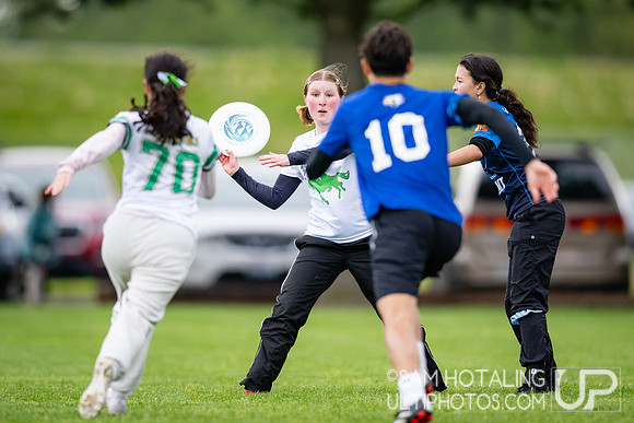 Pool play round III at DiscNW Spring Reign