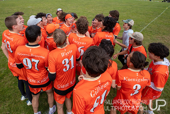 Day 1 of the USA Ultimate D-I College Championships