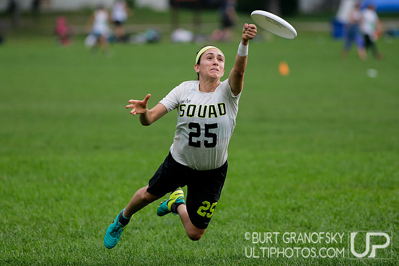 Sunday - Womens Semifinal Round - 2016 USAU Northeast Regionals