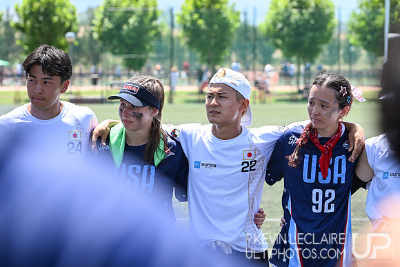 USA Mixed v Japan Qtrs - WU24 Thursday