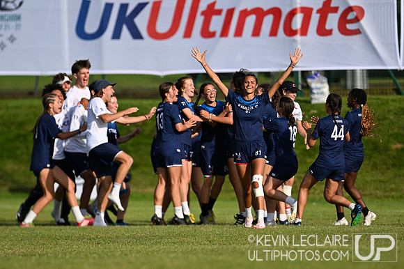 France vs Canada U20 Women's - WJUC Tuesday Round 4