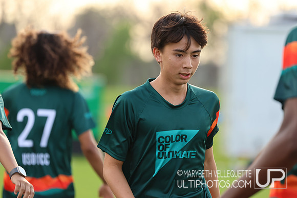 Color of Ultimate BIPOC hat game at the USA Ultimate Internation