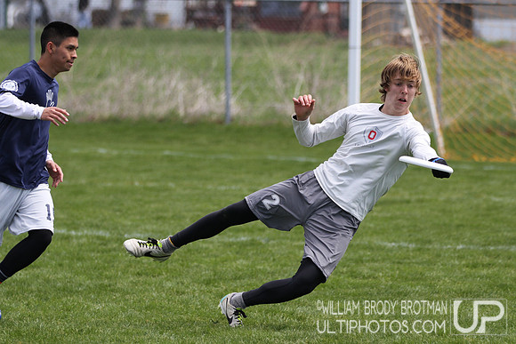 Sunday Action - USA Ultimate 2014 College Division I Ohio Valley Regional Tournament