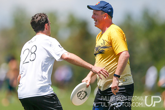 Day 2 of 2022 USA Ultimate Masters Championships