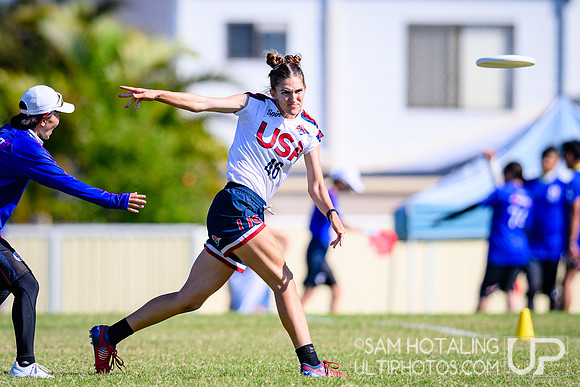 Pool play during World Ultimate Championships at Runaway Bay Precinct