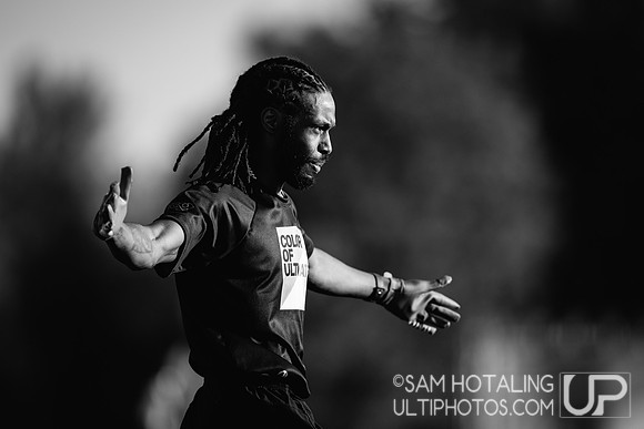 Color of Ultimate showcase game during International Club Championships at Aurora Sports Park