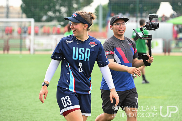 USA Women's v Germany - WU24 Tuesday