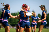 Saturday pool play at USAU D-I College Championships