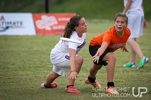 USA Ultimate Southern High School Regional Championships 2014 - Saturday