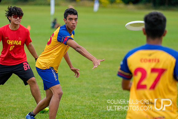 Colombia U20 Open v China U20 Open WJUC Thursday Round 4