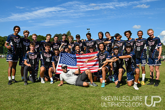 USA U20 Open Team Photo - WJUC 2022
