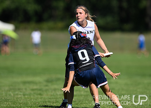 USA U20 Women vs Germany U20 Women - WJUC 2022