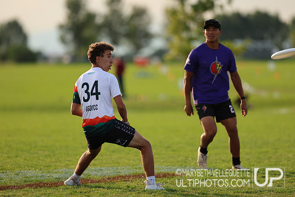 Color of Ultimate BIPOC hat game at the USA Ultimate Internation